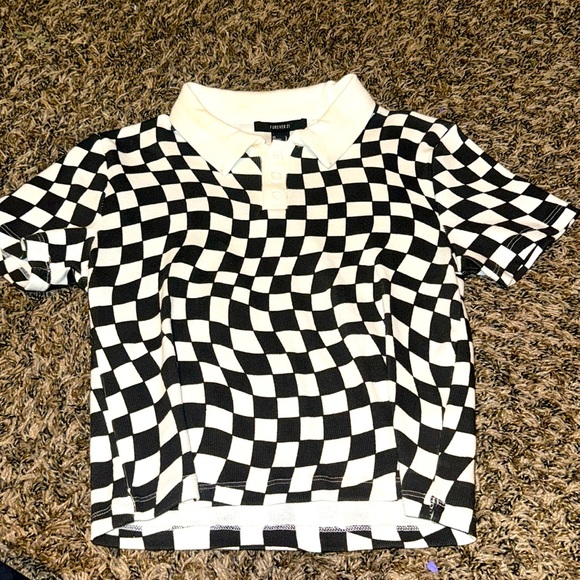 Psychedelic Collared Tee - Picture 1 of 1